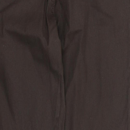UpFashion Womens Brown   Trousers  Size 12 L31 in