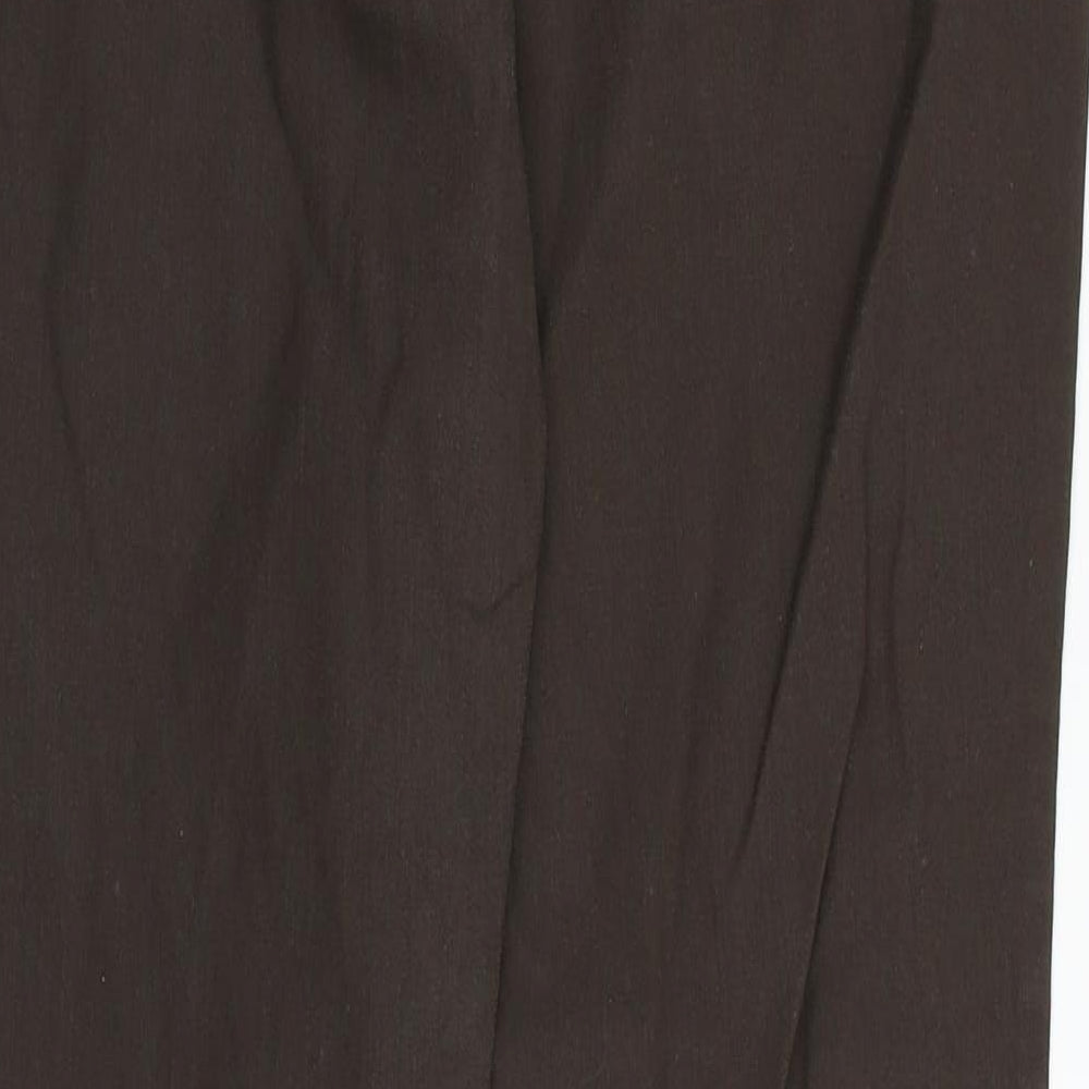 UpFashion Womens Brown   Trousers  Size 12 L31 in