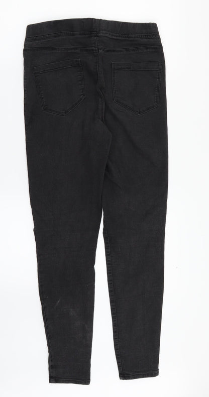 PEP&CO Womens Black   Jegging Jeans Size 10 L27 in