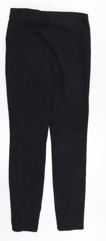 Womens UK Size 8 H&M Regular Fit Jegging Black Jeans