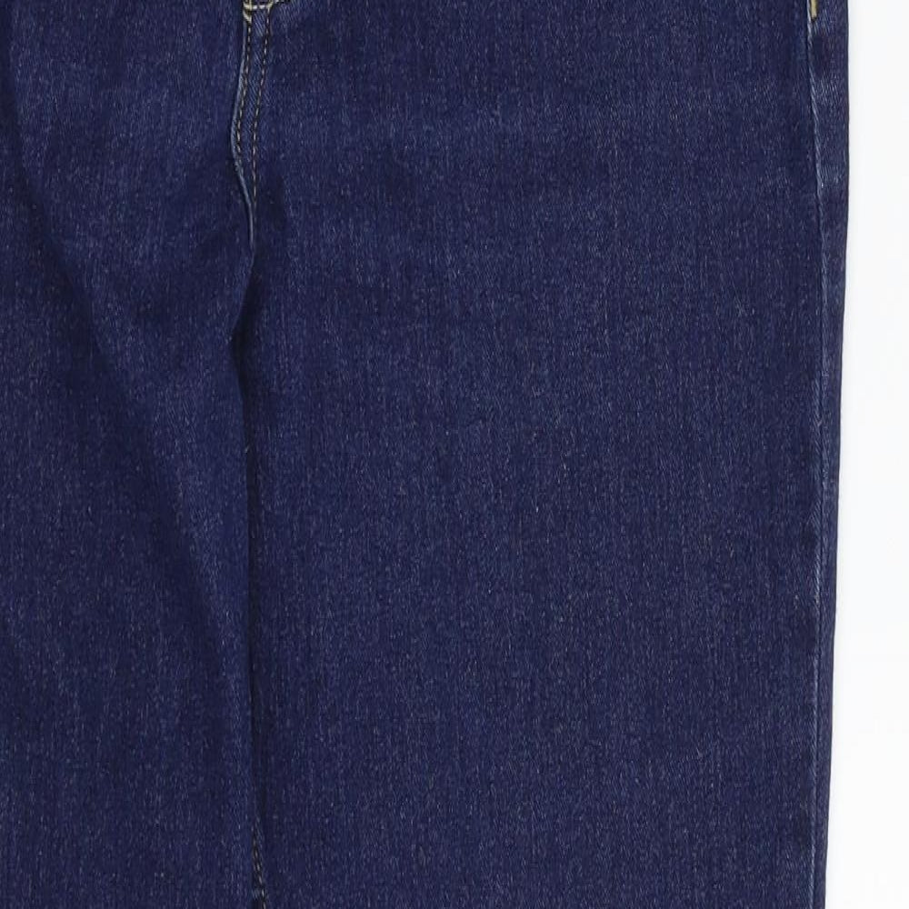 Womens UK Size 30 in H&M Regular Fit Straight Blue Jeans