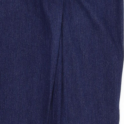 Womens UK Size 30 in H&M Regular Fit Straight Blue Jeans