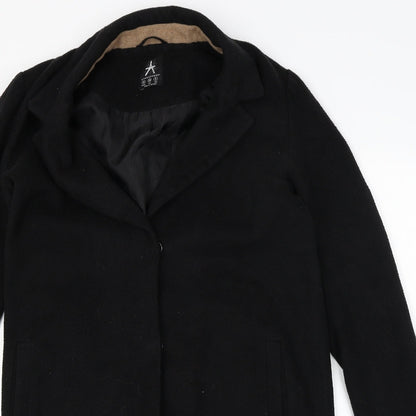 Womens UK Size 10 Atmosphere Black Overcoat