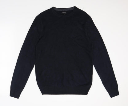 NEXT Mens Blue  Knit Pullover Jumper Size M