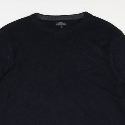 NEXT Mens Blue  Knit Pullover Jumper Size M