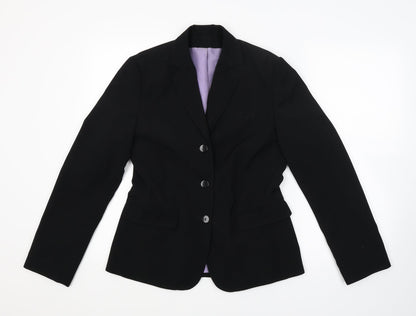 Womens UK Size 10 NL Collection Regular Black Suit Jacket