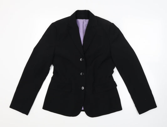 Womens UK Size 10 NL Collection Regular Black Suit Jacket