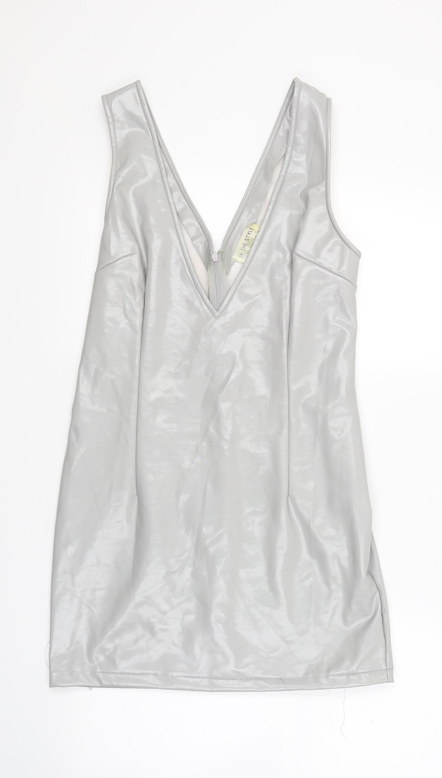 In the Style Womens Grey   Mini  Size 10