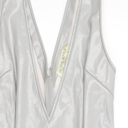 In the Style Womens Grey   Mini  Size 10