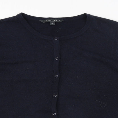 Bonmarché Womens Blue   Cardigan Jumper Size 12