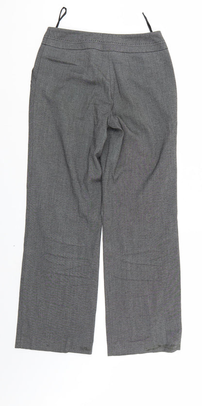 TU Womens Grey   Trousers  Size 8 L29 in