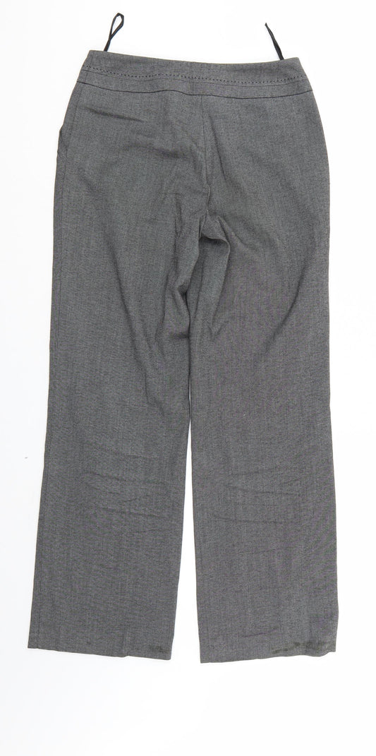 TU Womens Grey   Trousers  Size 8 L29 in