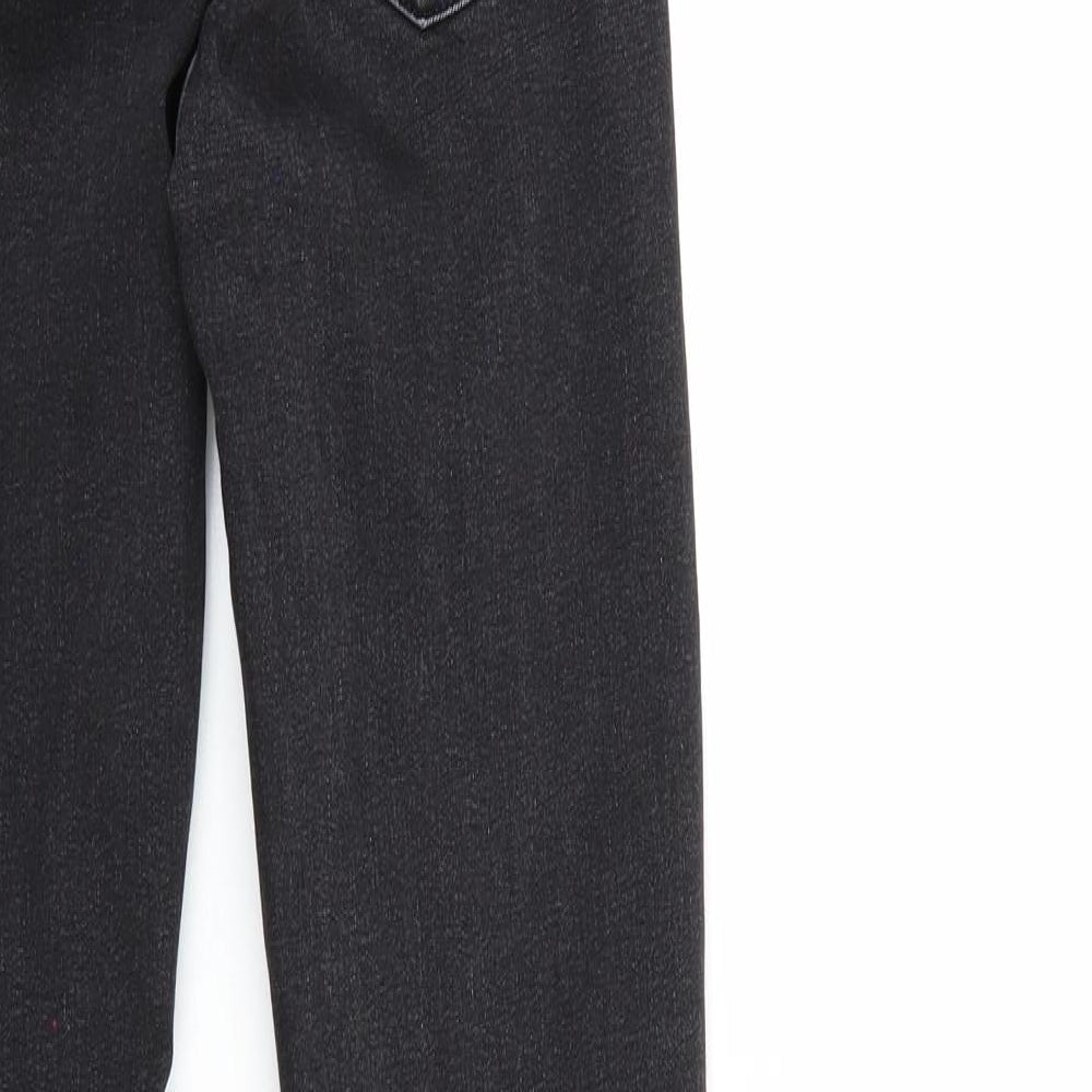 M&S Womens Black  Denim Skinny Jeans Size 6 L27 in