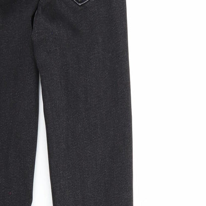 M&S Womens Black  Denim Skinny Jeans Size 6 L27 in