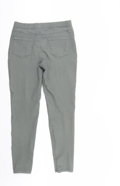 pep & Co Womens Green  Denim Tapered Jeans Size 12 L28 in