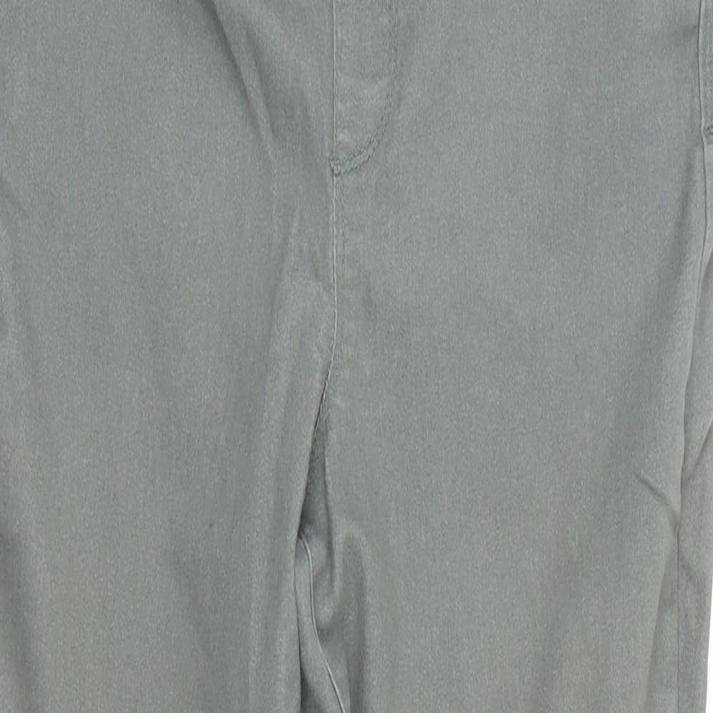 pep & Co Womens Green  Denim Tapered Jeans Size 12 L28 in