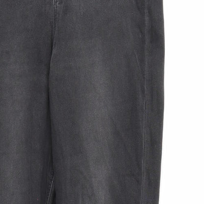 George Womens Black  Denim Tapered Jeans Size 10 L28 in