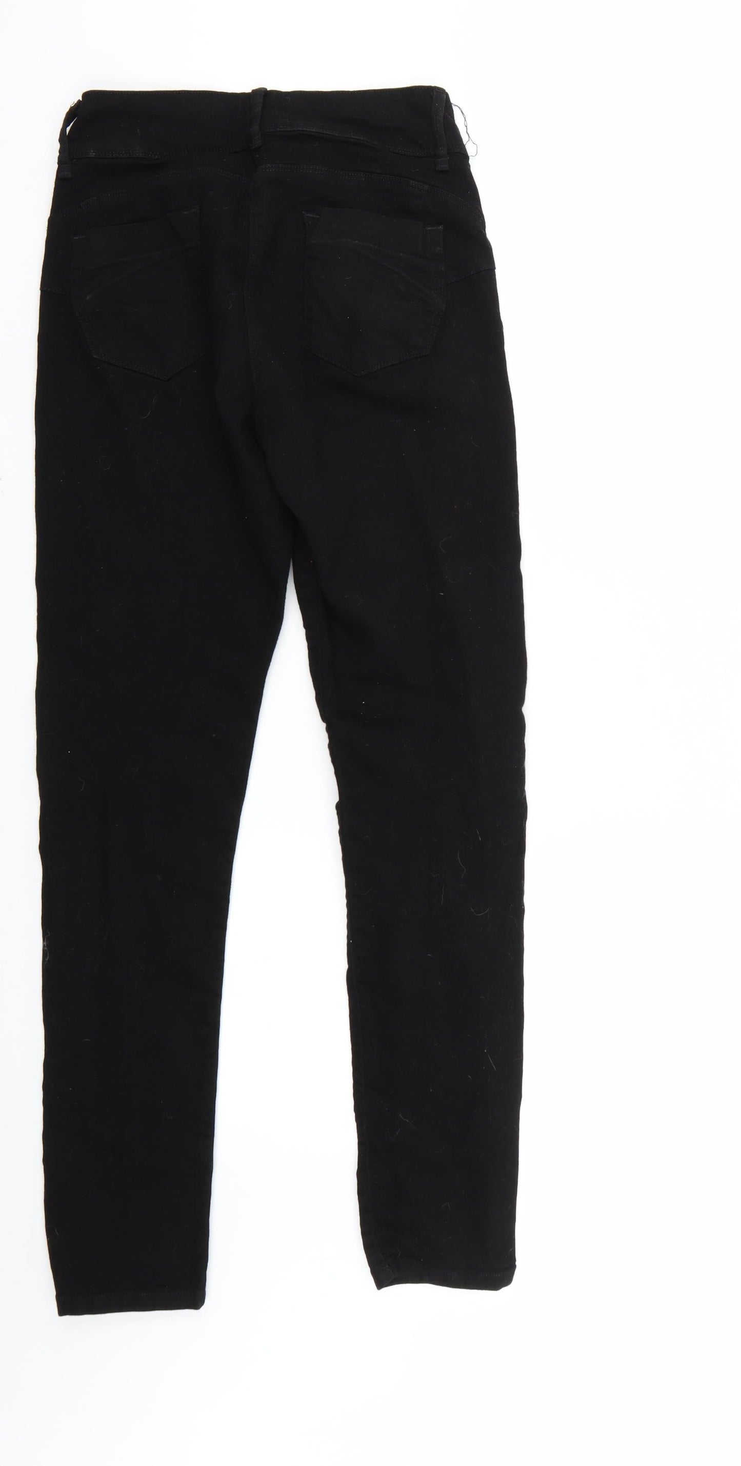 Womens UK Size 14 Skinny Regular Fit Skinny Black Jeans