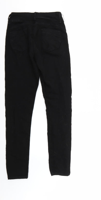 Womens UK Size 14 Skinny Regular Fit Skinny Black Jeans