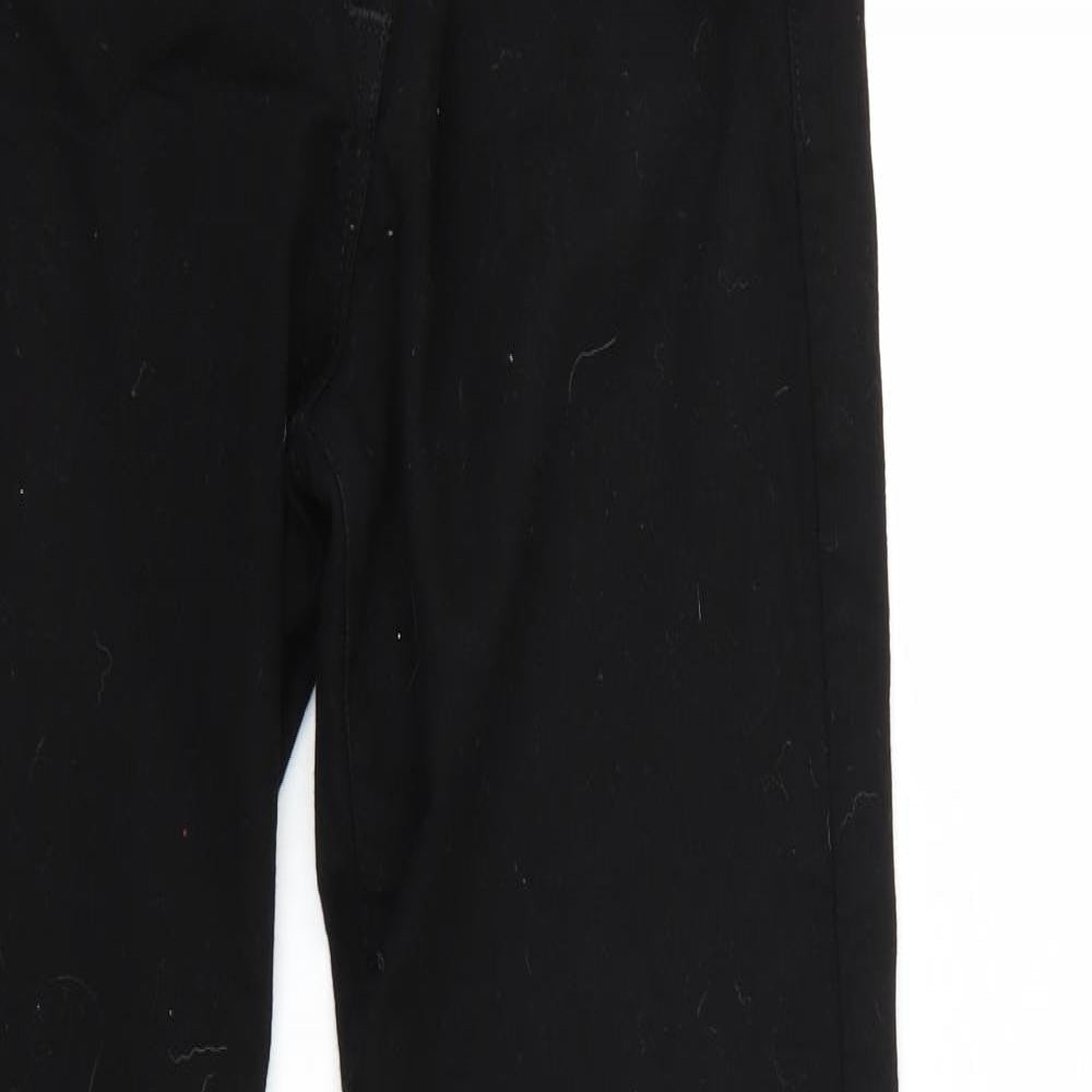 Womens UK Size 14 Skinny Regular Fit Skinny Black Jeans