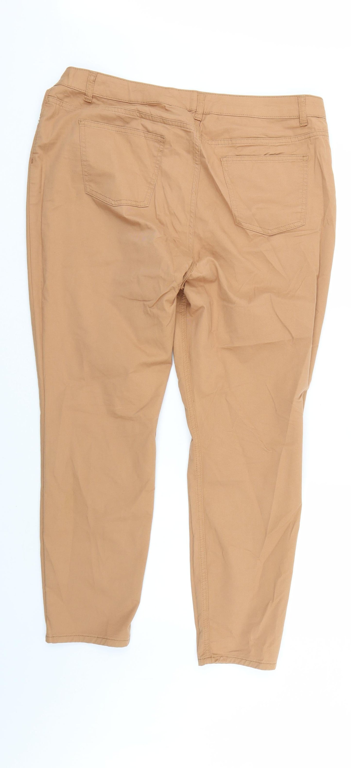 TU Womens Brown  Denim Skinny Jeans Size 20 L27 in