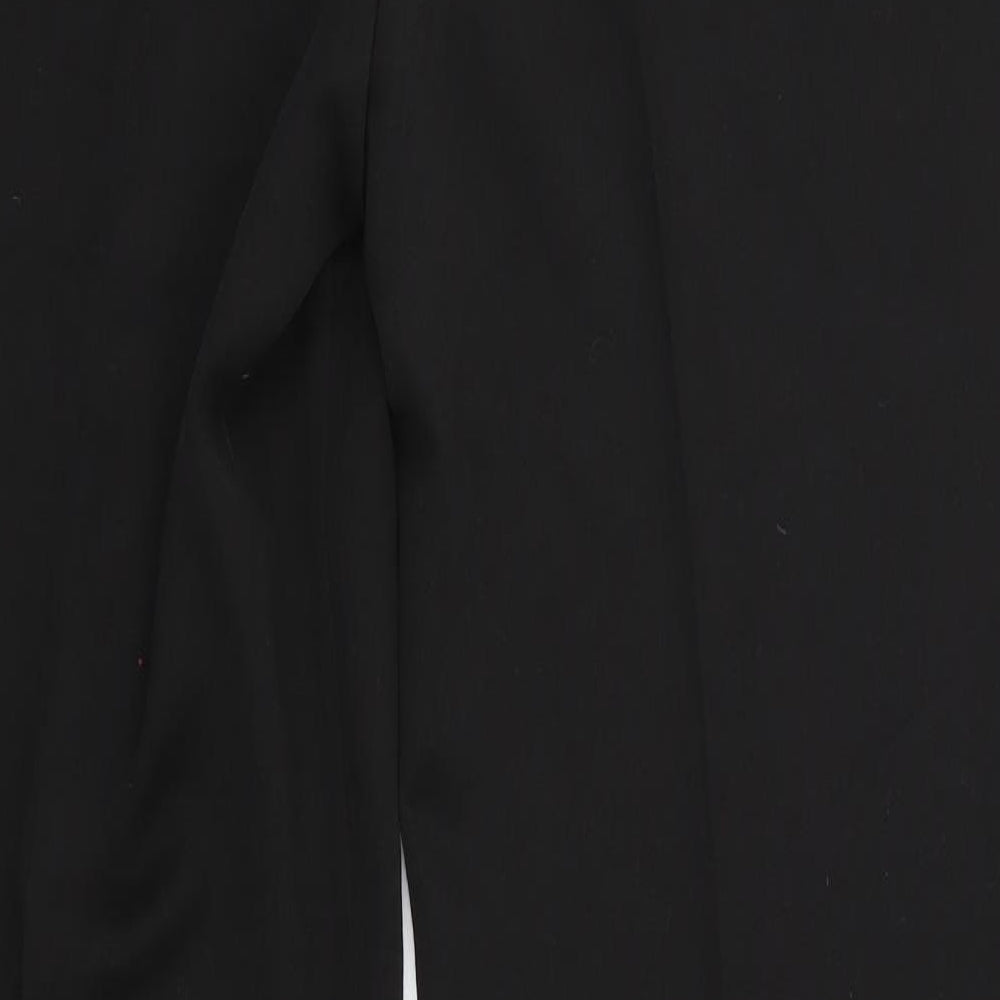 Womens UK Size 16 Very Regular Fit  Black Trousers