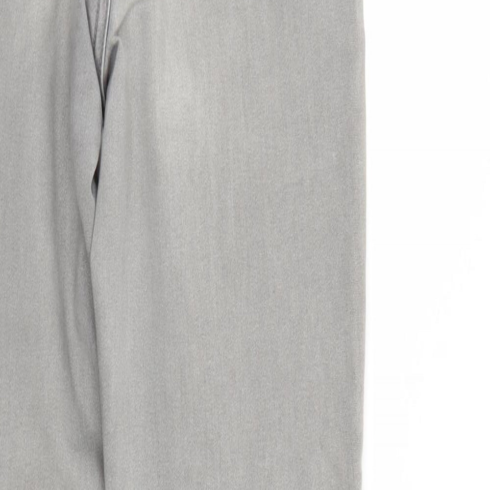 Womens UK Size 12 H&M Regular Fit Straight Grey Jeans