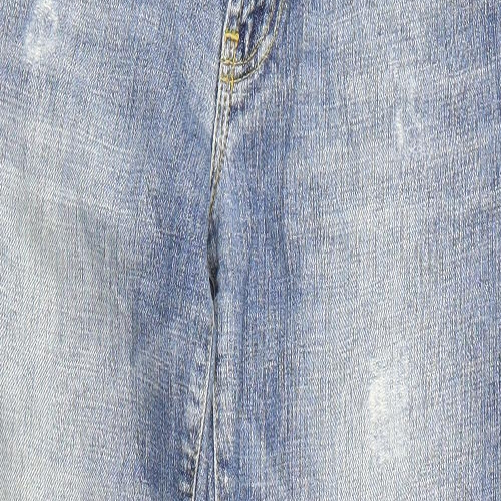 Comma Womens Blue  Denim Cropped Jeans Size 10 L23 in