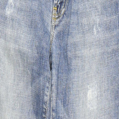 Comma Womens Blue  Denim Cropped Jeans Size 10 L23 in