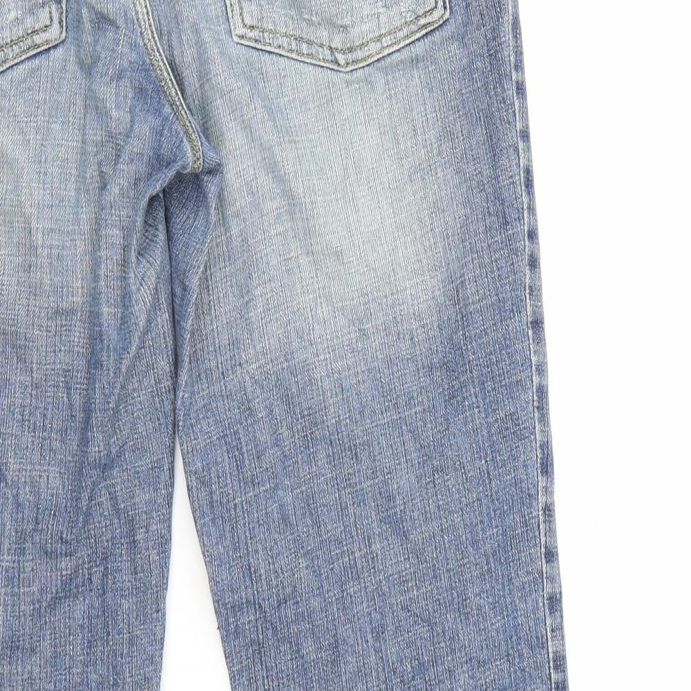 Comma Womens Blue  Denim Cropped Jeans Size 10 L23 in
