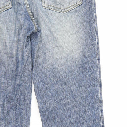 Comma Womens Blue  Denim Cropped Jeans Size 10 L23 in
