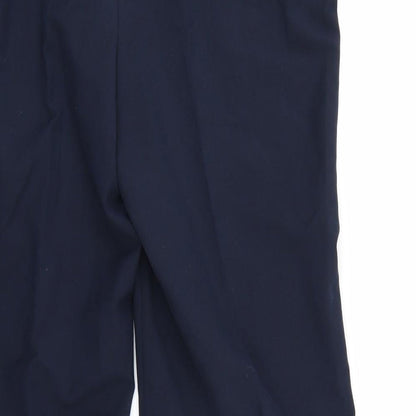 Womens UK Size 14 Slimma Regular Fit  Blue Trousers