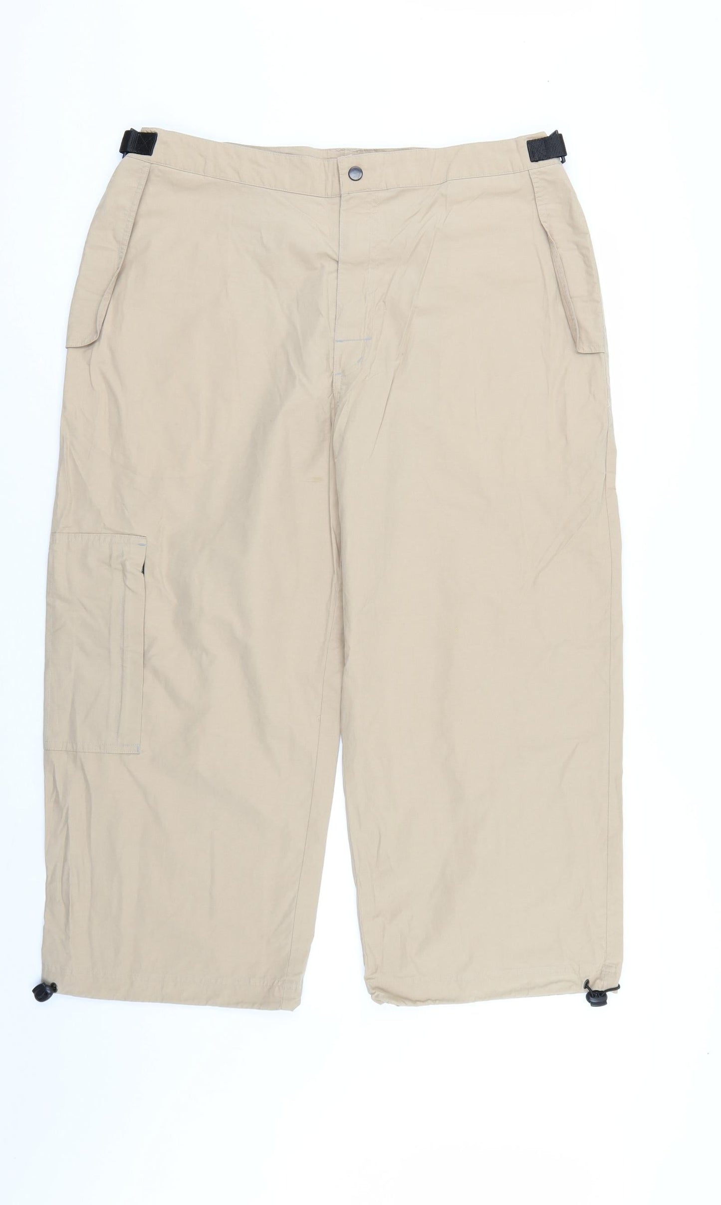 Active Mens Beige   Cropped Trousers Size 36 in L23 in