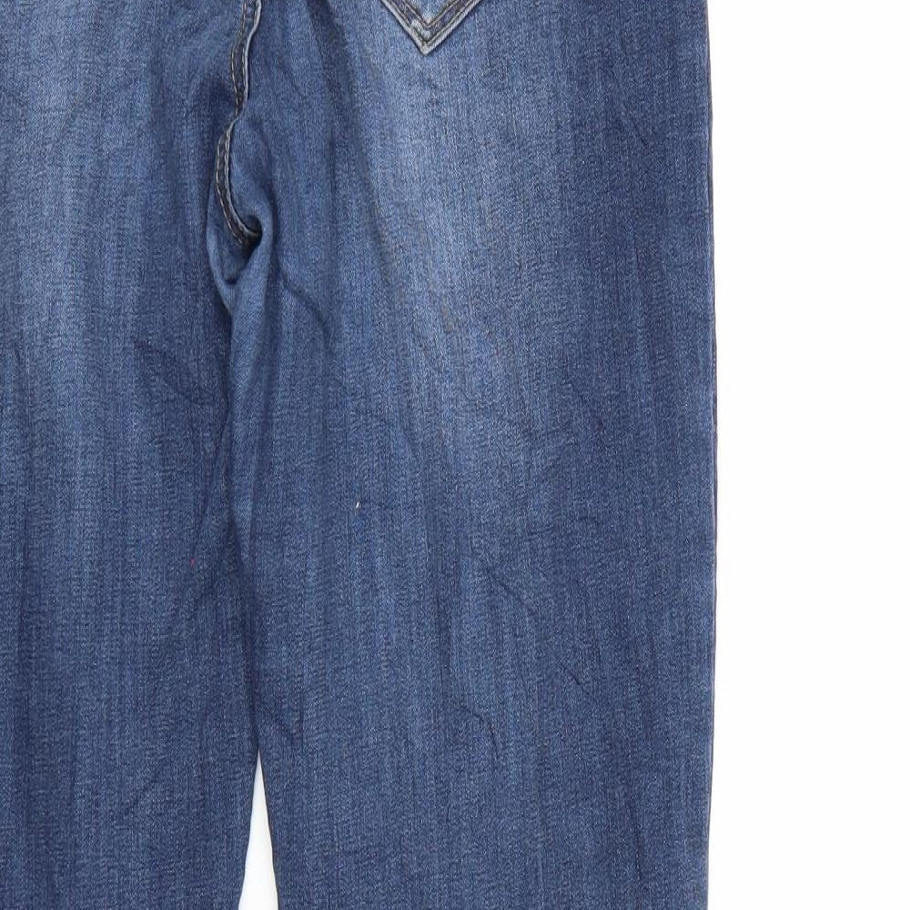 Womens UK Size 36 in Preworn Regular Fit Straight Blue Jeans