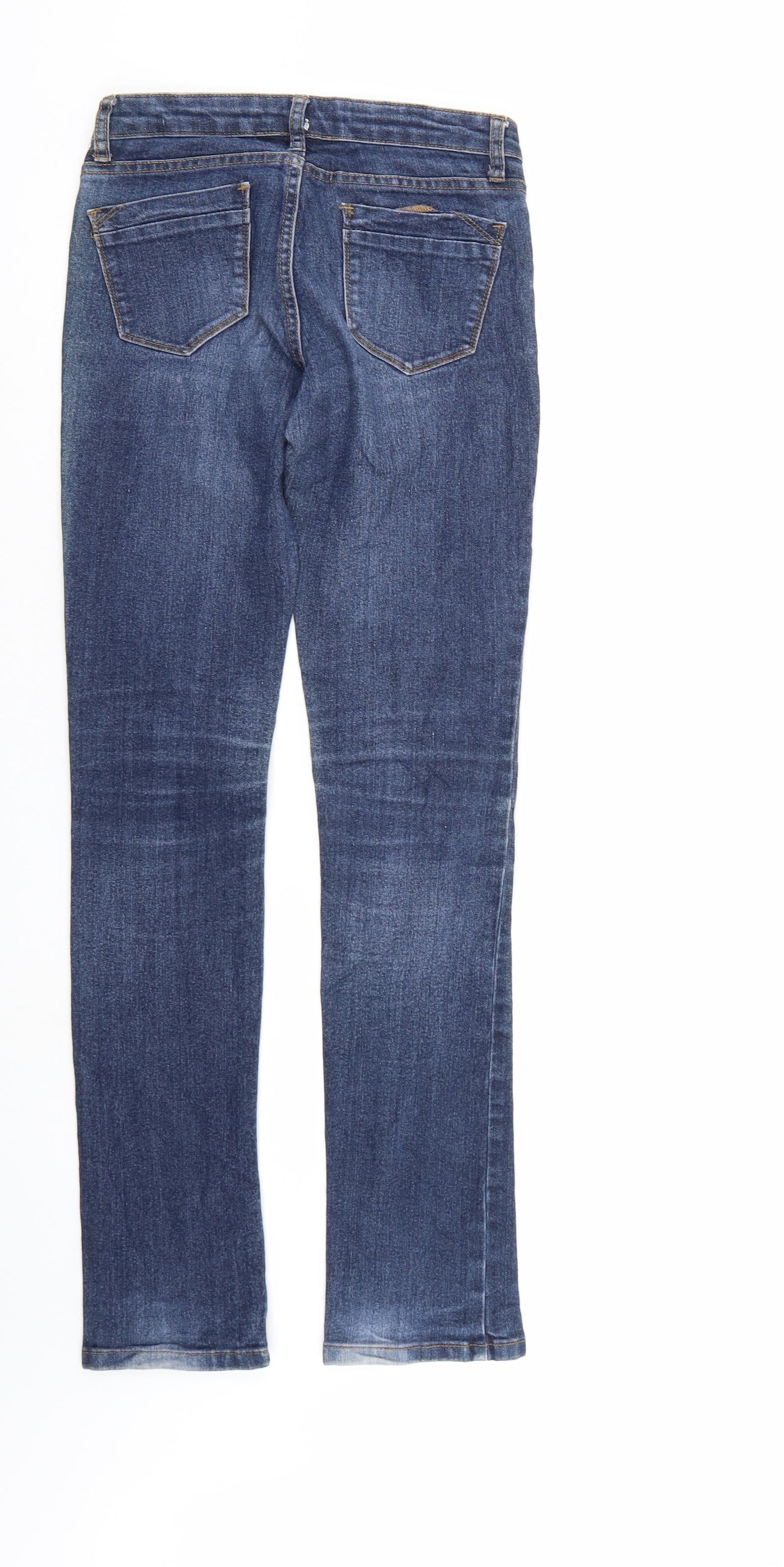 Womens UK Size 6 TALLY WEiJL Regular Fit Skinny Blue Jeans