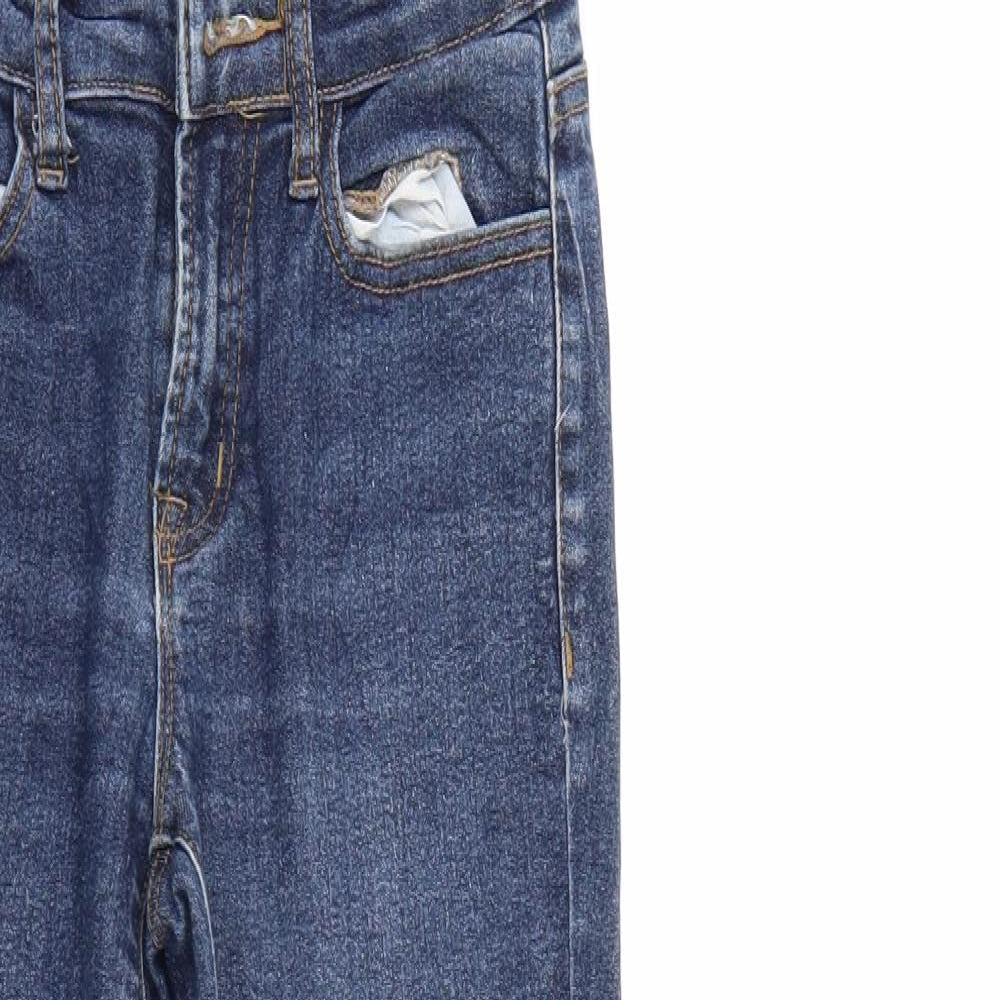 Womens UK Size 6 TALLY WEiJL Regular Fit Skinny Blue Jeans