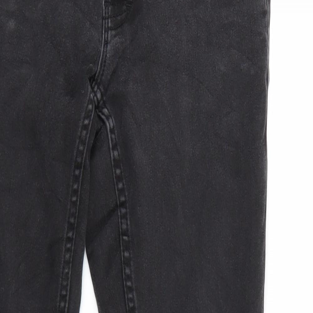 Only Womens Black  Denim Straight Jeans Size 27 in L30 in