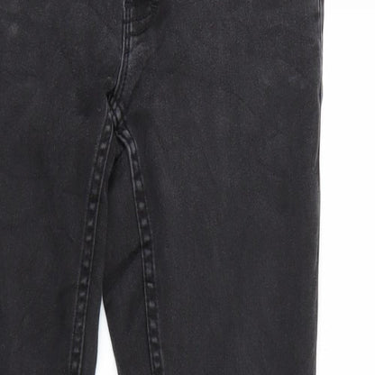 Only Womens Black  Denim Straight Jeans Size 27 in L30 in