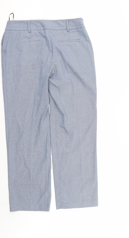 Womens UK Size 12 NEXT Regular Fit Sweatpants Blue Trousers