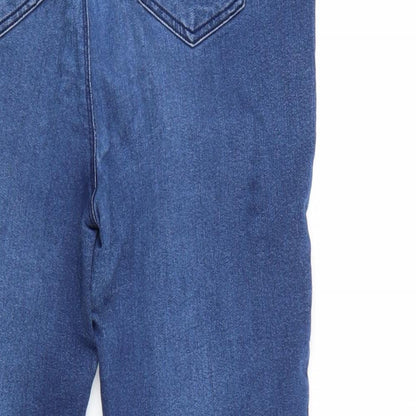/Denim Womens Blue  Denim Tapered Jeans Size 14 L29 in
