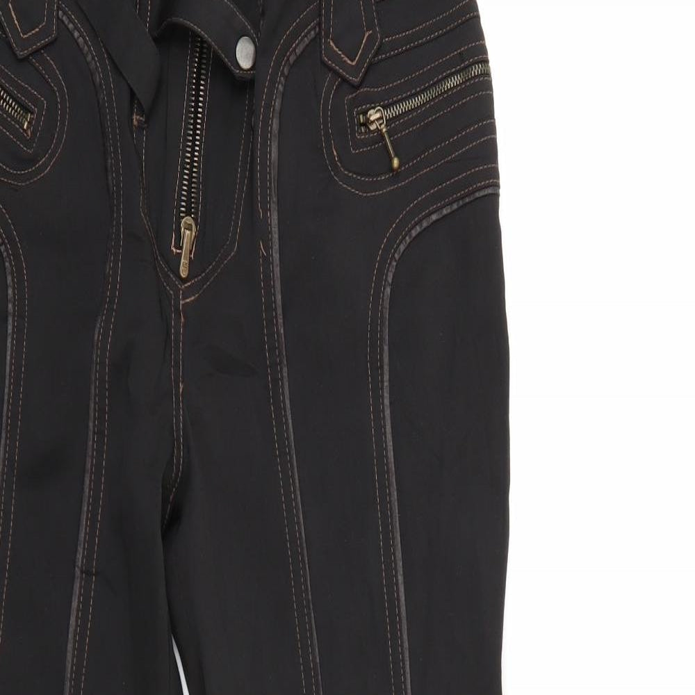 muchacha Womens Brown  Denim Cropped Jeans Size 10 L23 in