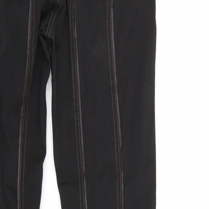 muchacha Womens Brown  Denim Cropped Jeans Size 10 L23 in