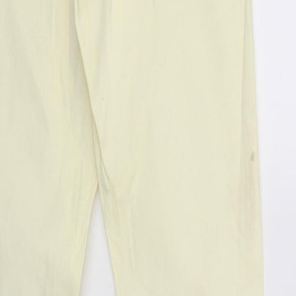 Womens UK Size M Sinsay Regular Fit Tapered Yellow Jeans