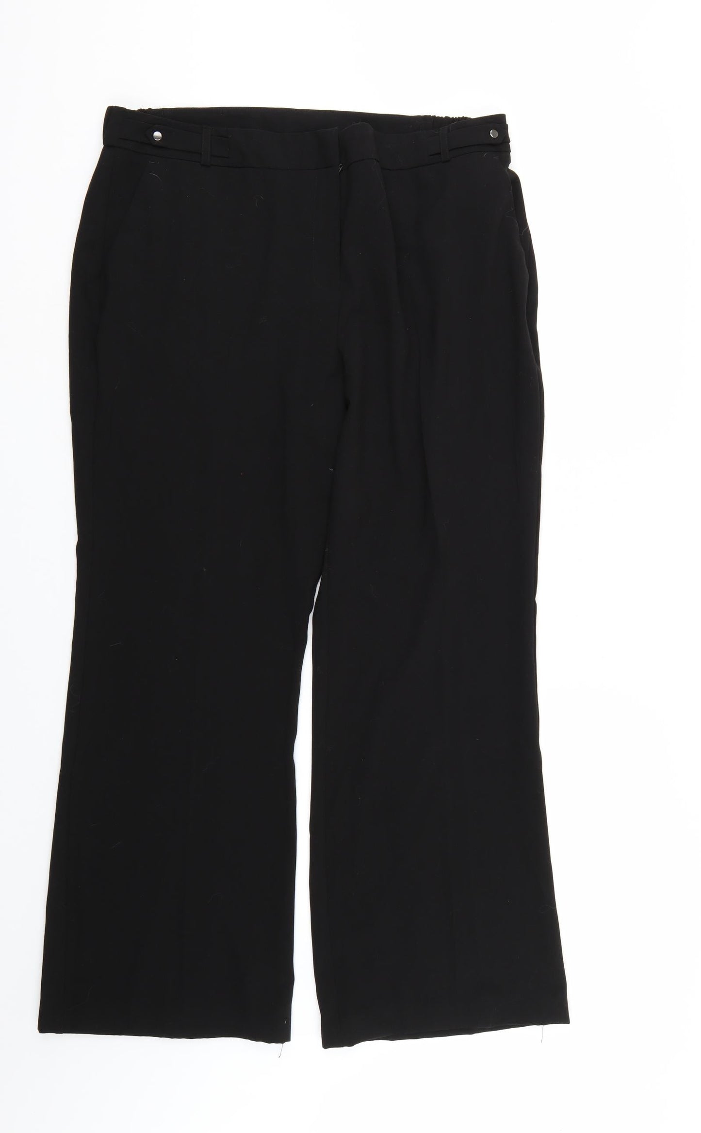 CAPSULE Womens Black   Trousers  Size 36 in L28 in
