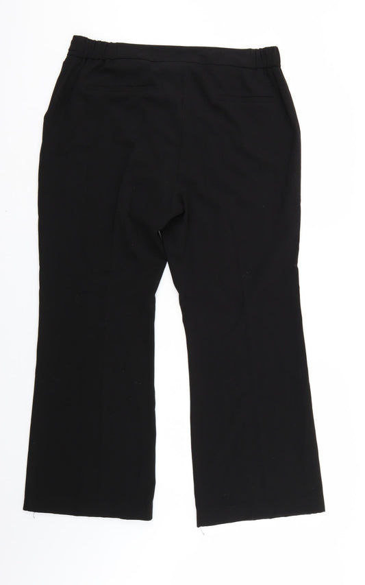 CAPSULE Womens Black   Trousers  Size 36 in L28 in