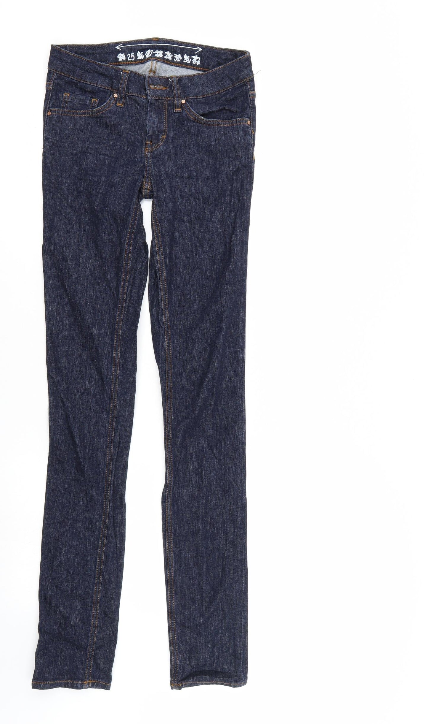 JP kick Womens Blue  Denim Skinny Jeans Size 25 in L33 in
