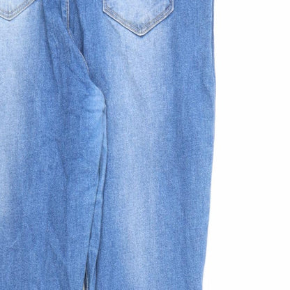 Oakridge Womens Blue  Denim Straight Jeans Size 14 L28 in