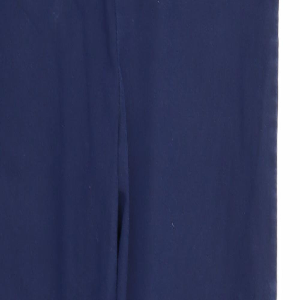 George Womens Blue   Trousers  Size 14 L24 in - Elastic Waist