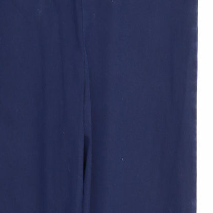 George Womens Blue   Trousers  Size 14 L24 in - Elastic Waist