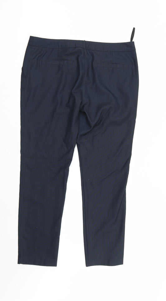 Womens UK Size 14 NEXT Regular Fit  Blue Trousers
